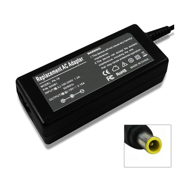 Cargador para notebook Samsung 19V 3.16A