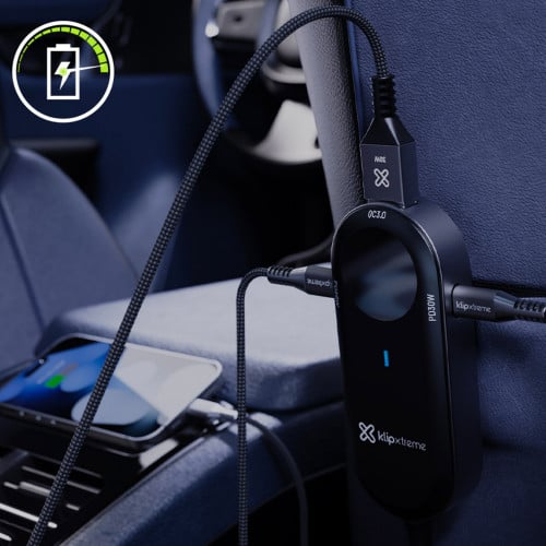 Cargador de auto con extensión USB C 6 puertos 100W Cargador de auto con extensión USB C 6 puertos 100W