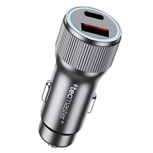 Cargador Automóvil USB C y USB Máx 42.5W