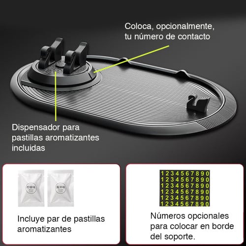 Soporte Antideslizante Celular Para Auto lentes Soporte Antideslizante Celular Para Auto lentes