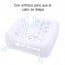 Protector Cargador Macbook Pro 60W silicona blanco