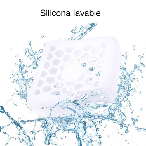 Protector Cargador Macbook Pro 60W silicona blanco Protector Cargador Macbook Pro 60W silicona blanco