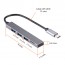 Hub USB C con 3 puertos USB 3.0 y lector SD 