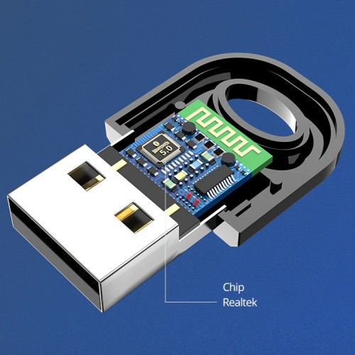 Adaptador Bluetooth 5.0 USB PC Notebook - Transmisor y receptor