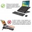 Ventilador base notebook pasacables Newo NW-638B