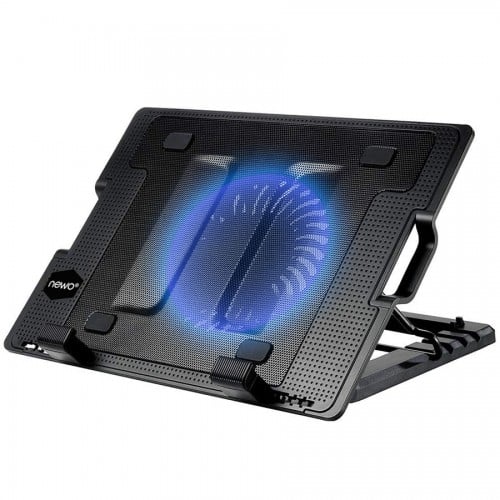 Ventilador base notebook pasacables Newo NW-638B