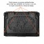 Ventilador notebook Base 2 ventiladores NW-638F