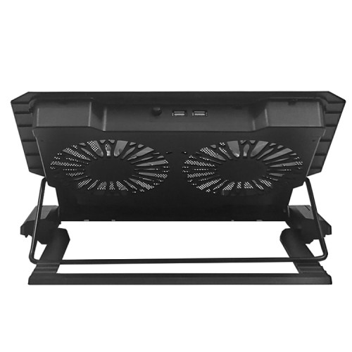 Base ventilador notebook 2 ventiladores ajustable Utek Base ventilador notebook 2 ventiladores ajustable Utek