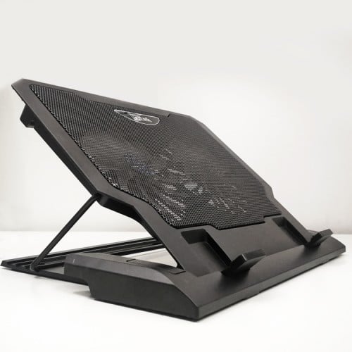 Base ventilador notebook 2 ventiladores ajustable Utek Base ventilador notebook 2 ventiladores ajustable Utek