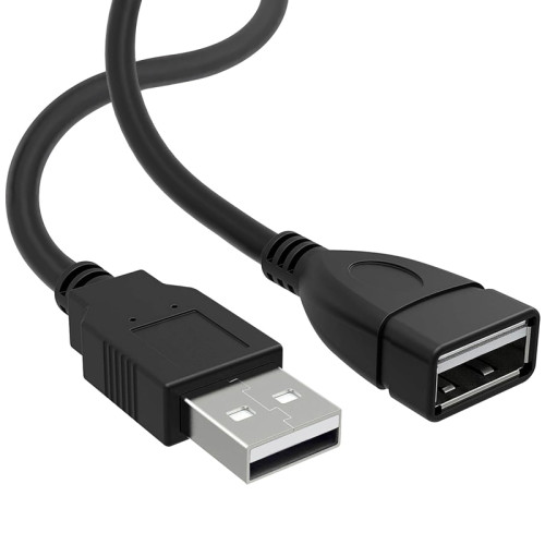 Cable extensión USB 2.0 macho hembra 1.8 metros Cable extensión USB 2.0 macho hembra 1.8 metros