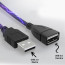 Cable extensión USB 2.0 macho hembra 1.8 metros