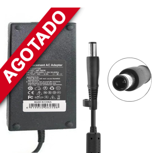 Cargador Notebook HP 19V 9.5A 180W alternativo
