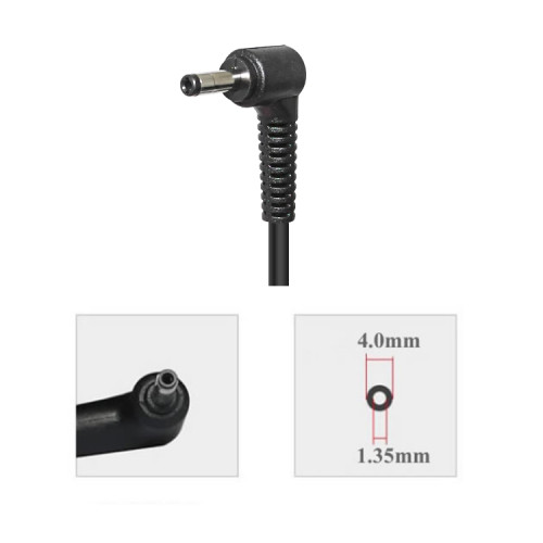 Cargador para Lenovo Ideapad 20V 2.25A Plug 4.0 x 1.7 mm