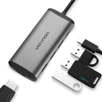 Adaptador Usb Tipo C Hub HDMI Mac Notebook Vention