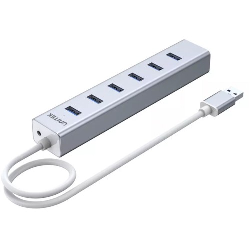 Hub USB 3.0 duplicador 7 puertos energizado Unitek