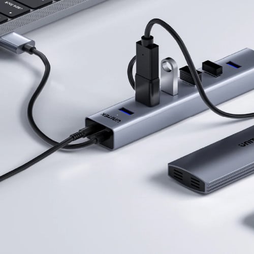 Hub USB 3.0 duplicador 7 puertos energizado Unitek Hub USB 3.0 duplicador 7 puertos energizado Unitek