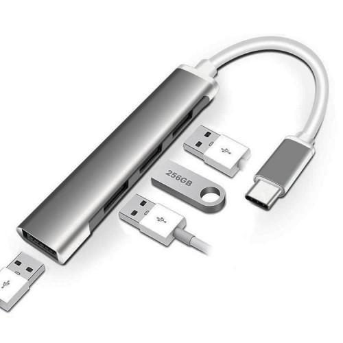 Hub USB-C con 4 puertos USB 3.0 Macbook C-809