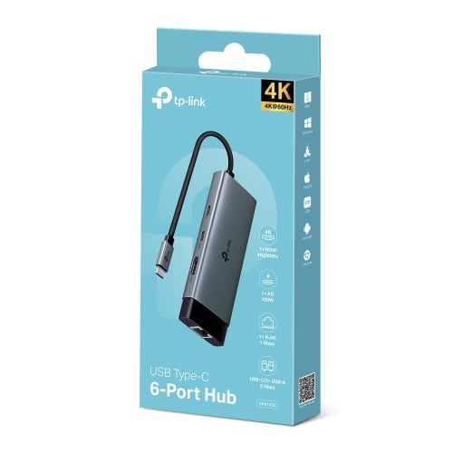 Docking USB C a HDMI RJ45 USB 3.0 100W