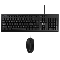Kit teclado y mouse USB Alámbrico Utek