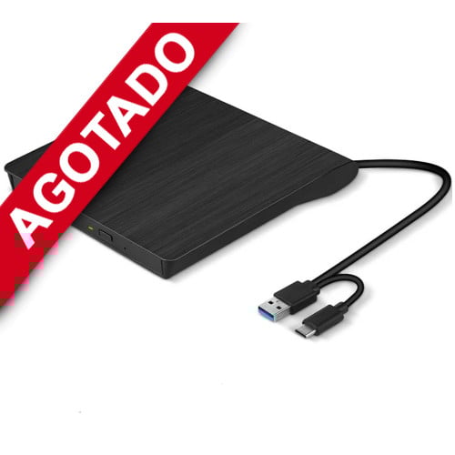 Lector de CD USB C Externo Grabador CD/DVD