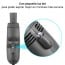 Aspiradora USB para teclado con cepillo y luz