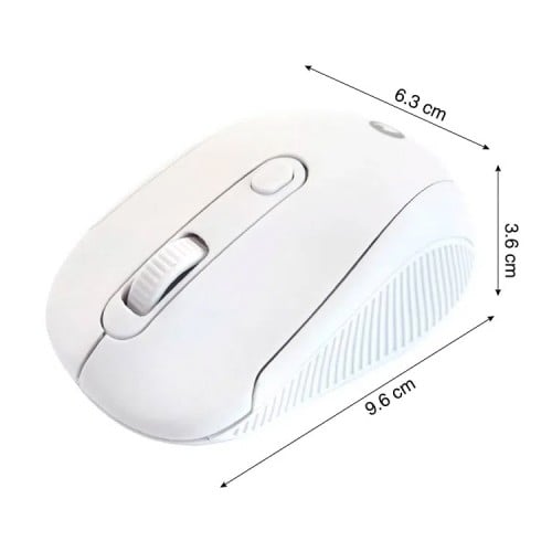 Mouse inalámbrico Macbook Notebook Fiddler Blanco