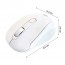 Mouse inalámbrico Macbook Notebook Fiddler Blanco