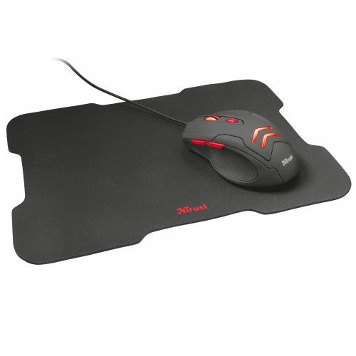 Kit Mousepad y Mouse Trust Gaming Ziva Kit Mousepad y Mouse Trust Gaming Ziva