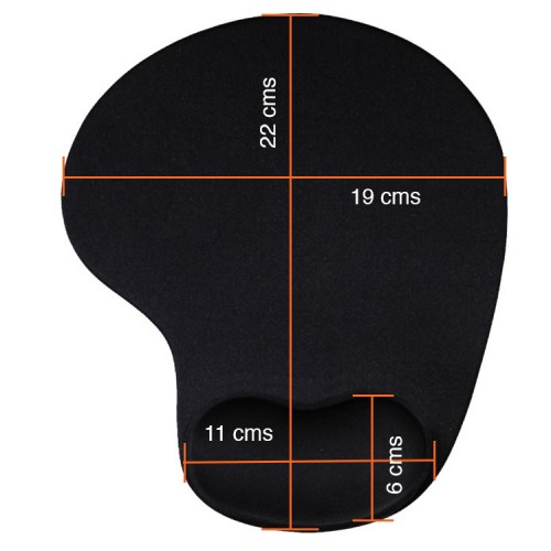 Mouse Pad con gel ergonómico para mouse