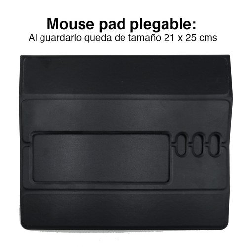 Mouse Pad con soporte celular y lapicero