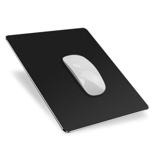 Mouse Pad Reversible Aluminio y Cuero PU NW-A20