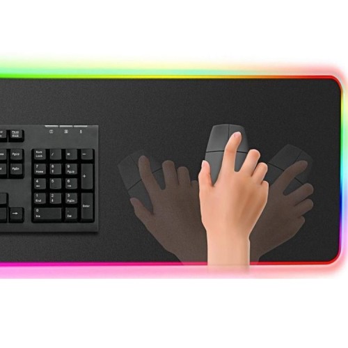 Mouse Pad RGB Led XL Gamer 80 x 30 cms FGD-02 