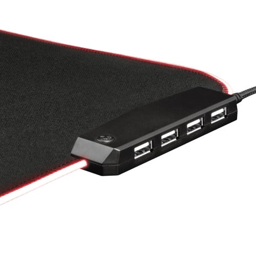MousePad RGB con Hub USB de 4 puertos integrado