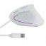 Mouse Vertical Ergonómico Cable USB Blanco