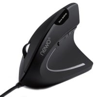 Mouse Vertical cable USB óptico ergonómico 