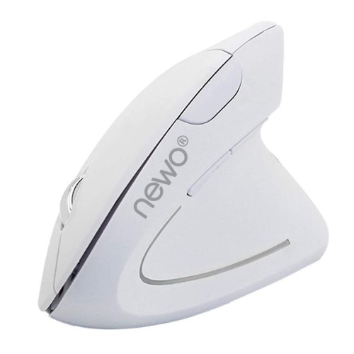 Mouse Vertical Ergonómico Inalámbrico Blanco