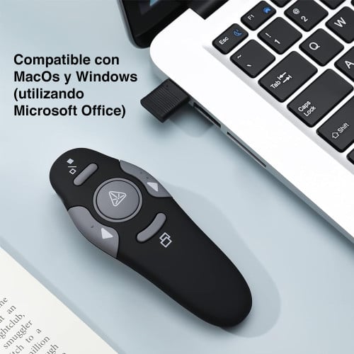 Presentador inalámbrico puntero láser diapositivas Presentador inalámbrico puntero láser diapositivas