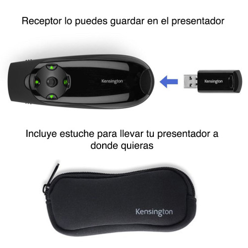 Presentador láser verde inalámbrico 50 mts Presentador láser verde inalámbrico 50 mts