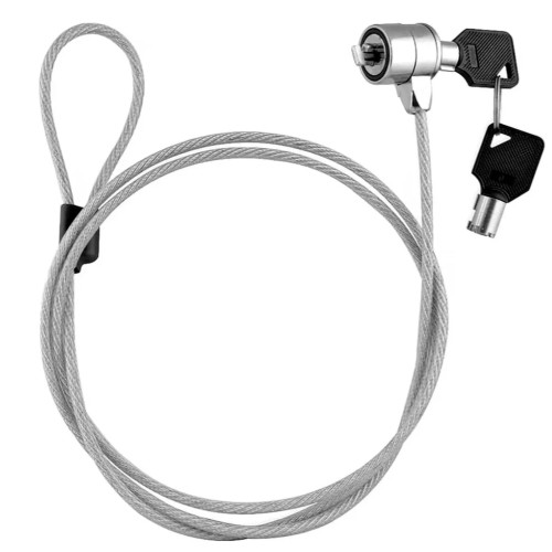 Candado notebook con llave piola seguridad