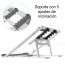 Soporte Notebook Macbook 15.4" Aluminio Plegable NW-A15