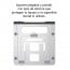 Soporte Notebook Macbook 15.4" Aluminio Plegable NW-A15