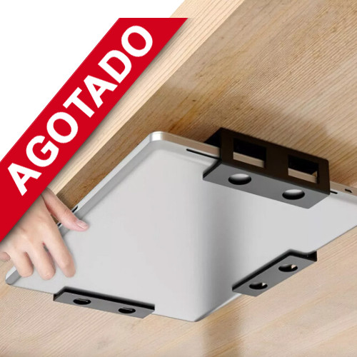 Soporte Notebook Macbook Bajo escritorio oculto