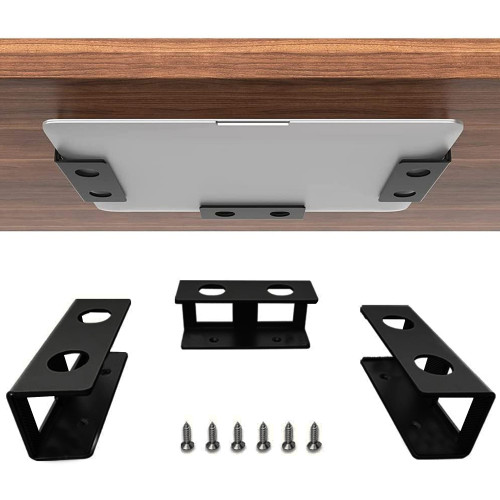 Soporte Notebook Macbook Bajo escritorio oculto