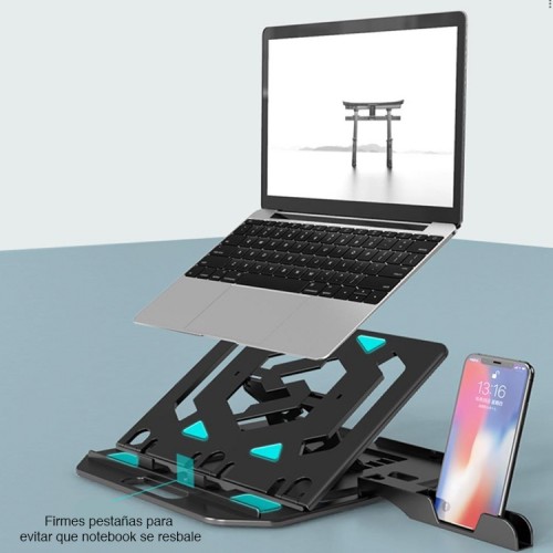Soporte Notebook y celular altura plegable NW-638C