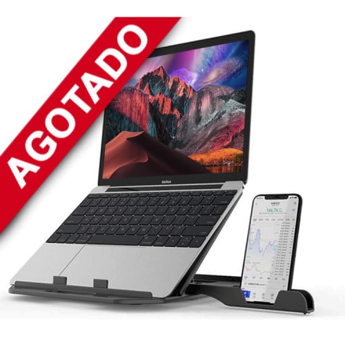 Soporte Notebook y celular altura ajustable