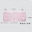 Teclado Bluetooth Rosado Logitech MX Keys Mini