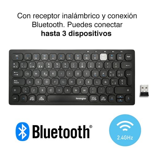 Teclado inalámbrico Bluetooth Kensington K75502ES