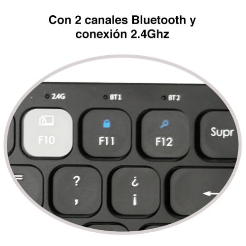 Teclado inalámbrico Bluetooth Kensington K75502ES