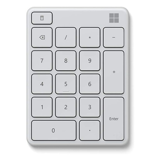 Teclado numérico Bluetooth 5.0 Microsoft Blanco