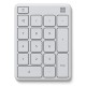 Teclado numérico Bluetooth 5.0 Microsoft Blanco